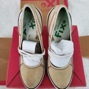 STEVE MADDEN FIX'S Sasyy Tan Heels Shoes Size 7.5